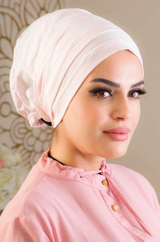 Aişe Tesettür - Açık Dore Battal Boy Kaymaz Bone - 40500 (1)