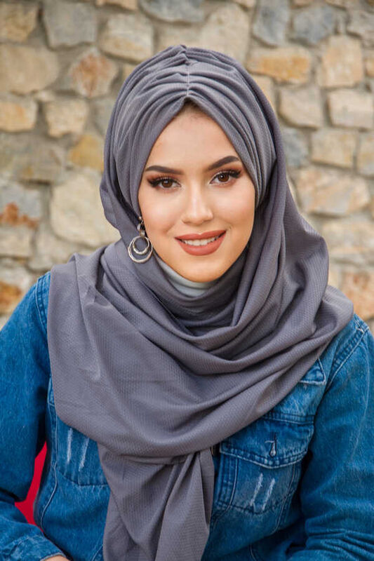 Füme Büzgülü Hazır Şal