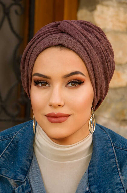 Gülkurusu Burgu Detaylı Bone - Thumbnail