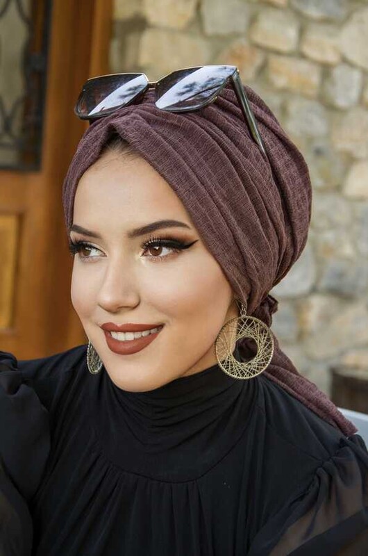 Gülkurusu Krinkıl Hazır Tokalı Bone - Thumbnail