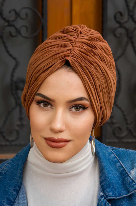 Karamel Piliseli Tokalı Bone