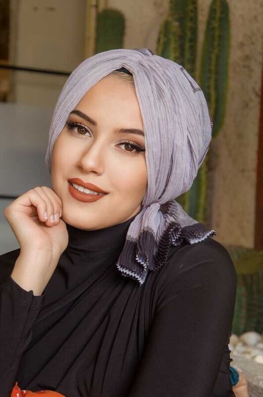 OUTLET- Gri Piliseli Tokalı Bone