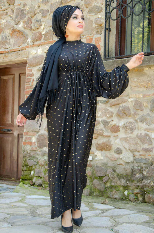 Siyah Gold Ferace Takım -10400