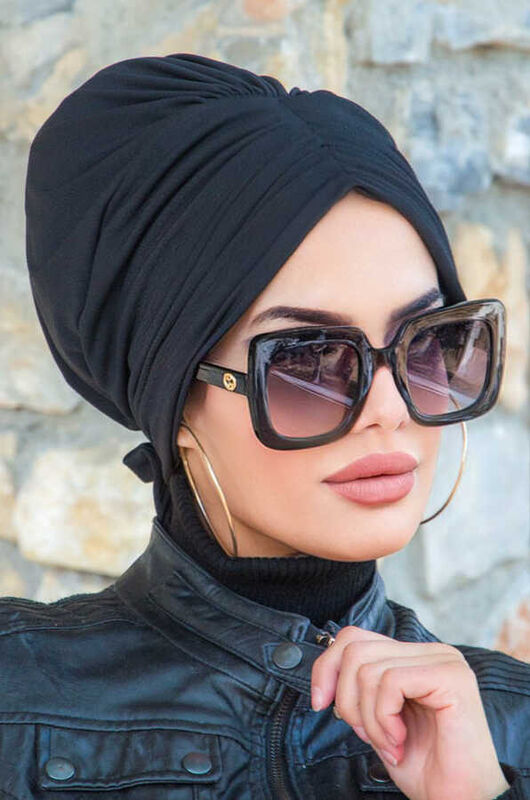 Siyah Hazır Türban