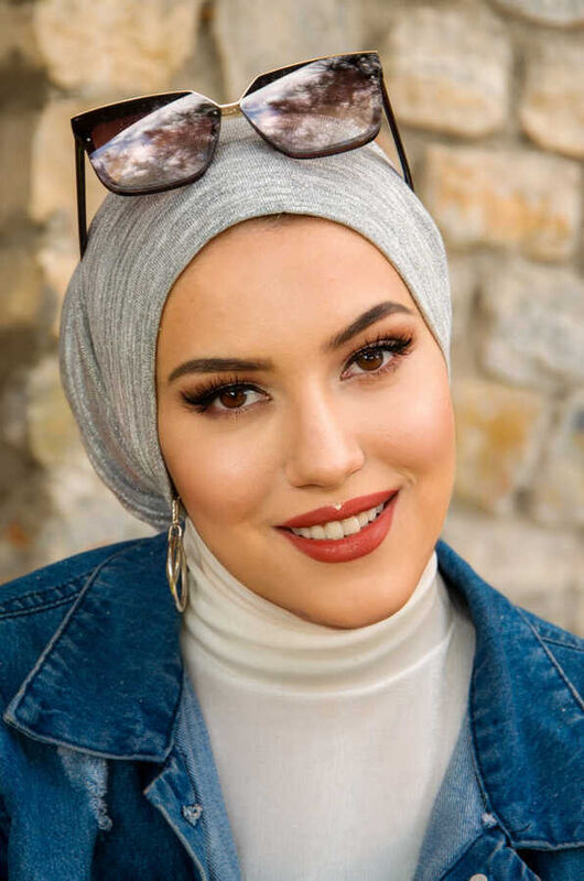 Spor Gri Simli Dolama Bone