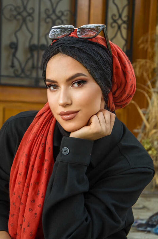 Taba Koton Bandana Şal - 50100