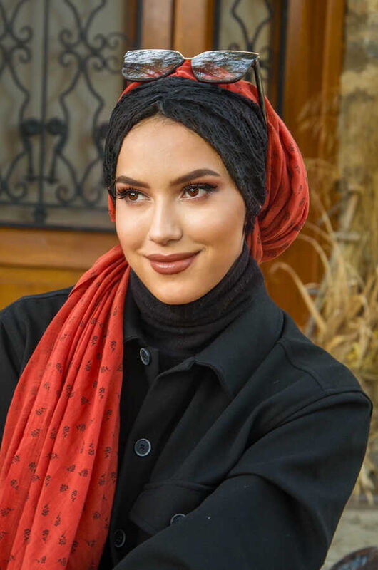Taba Koton Bandana Şal - 50100