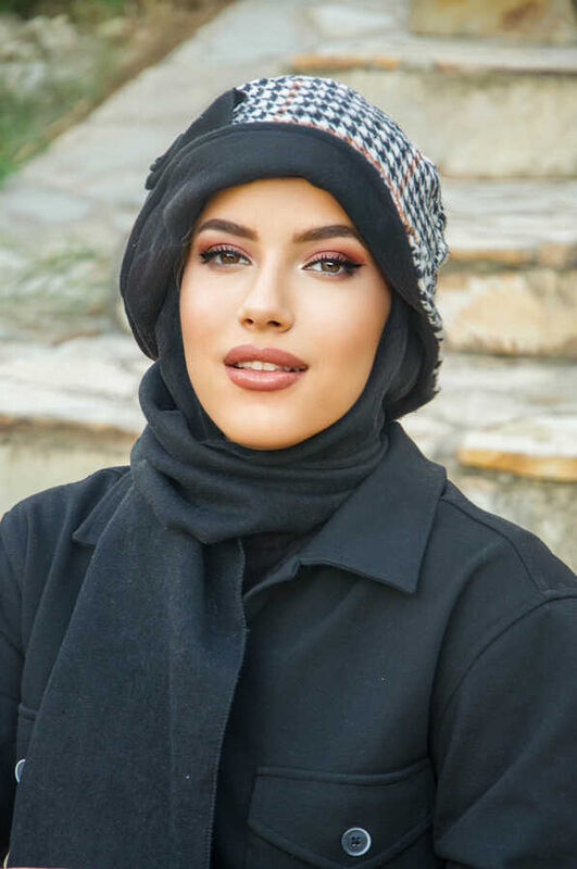 Taba Kazayağı Atkılı Vintage Şapka