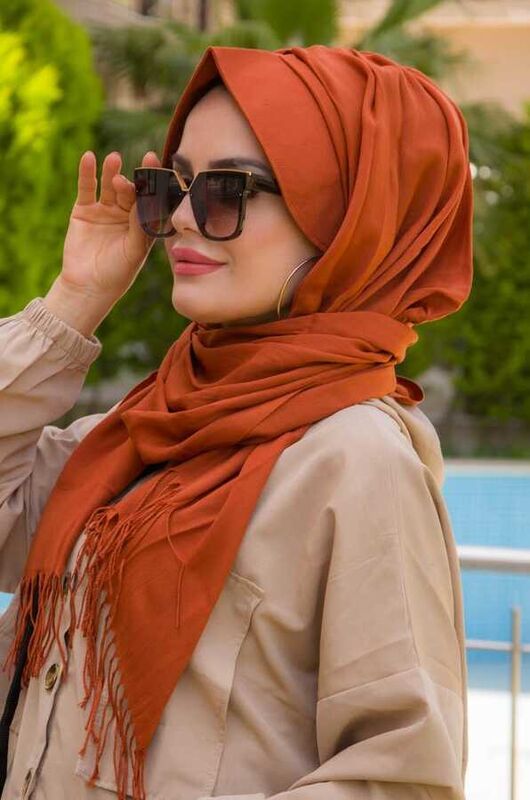 Taba Şapkalı Şal